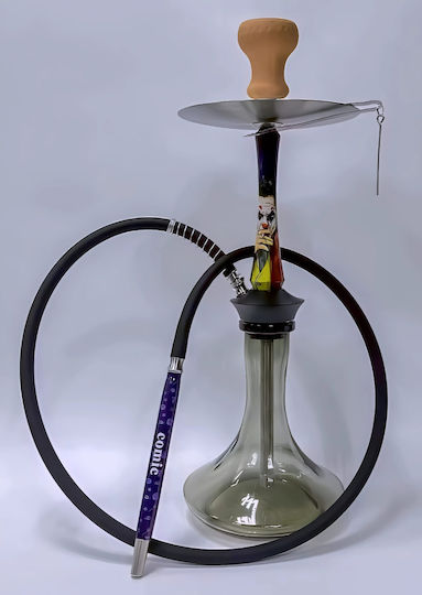 Hookah Ναργιλές Μονός Joker 50cm