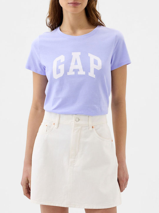 GAP Γυναικείο T-shirt Μωβ