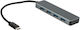 Diva USB 3.0 Hub 4 Anschlüsse mit USB-A Verbindung Gray