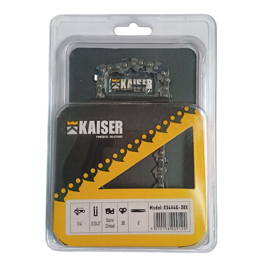 Lanț drujbă semi-daltă 1/4" 1.1mm 38 zale Kaiser