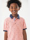 Kids' Polo Short Sleeve Coral