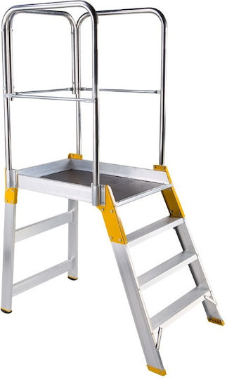 Palbest Aluminium-Industrieleiter Brückentyp Ultra Plus Serie 8 Stufen