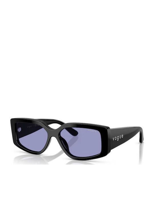 Vogue Women's Sunglasses with Black Plastic Fra...