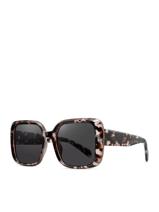 Moscow Mule Ochelari De Soare Pentru Femei Cu Ramă Din Plastic Maro Tartarugă Și Lentile Polarized Gri MM/26126/5-Tortoise-Aegean