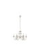 Eurolamp Candelabru cu Cristale Transparent 144-47015