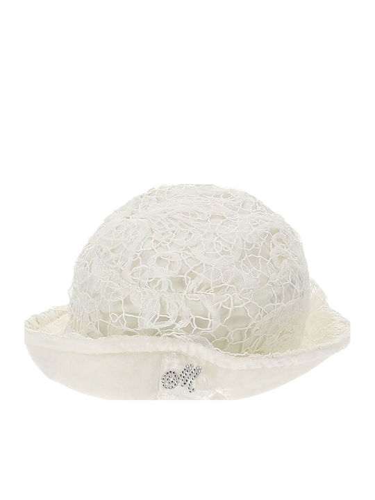 Monnalisa Kinderhüte Fedora Weiß