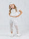 Kids' Set with Pants Summer 2pcs White