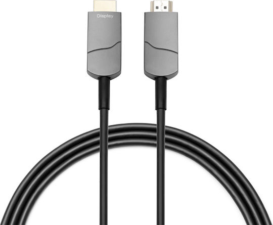 Prolink HDMI 2.0 Premium High Speed 4K 60Hz HDR Cable HDMI male - HDMI male 50m Μαύρο