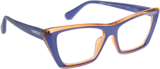Oramont Women's Reading Glasses +1.25 in Blue color BLO125
