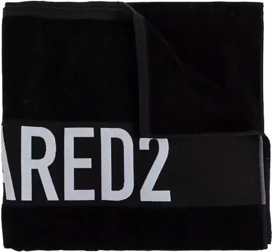 Dsquared2 Πετσέτα Θαλάσσης Βαμβακερή 100x190εκ.