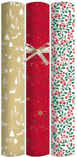 Pictura Christmas Wrapping Paper for Gift Multicolour 1000cm.