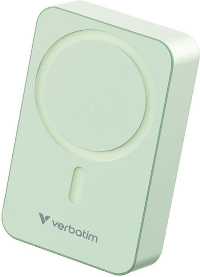 Verbatim Charge 'n' Go Power Bank Magnetico 10.000 MAh Blu: Ricarica Veloce 22W E Supporto Pieghevole Per IPhone - 4
