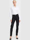 Women's Jean Trousers in Slim Fit Black