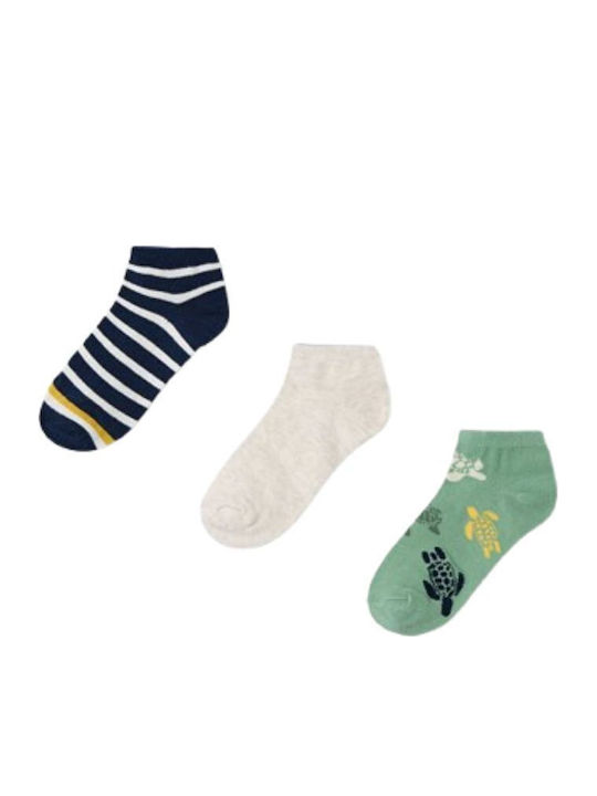 Mayoral Kids' Ankle Socks Multicolored 3 Pairs