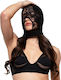 Bedroom Fantasies BDSM Mask in Black Color