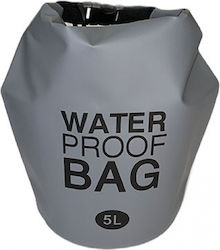Waterproof Dry Bag 5L Grey Tct11254 Waterproof Dry Bag 5L Grey Tct11254