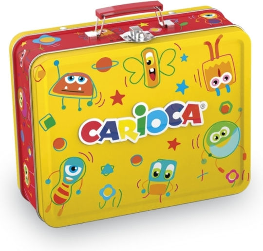 Carioca Жълти Маркери За Рисуване Тънки Перещи Сет 12 Бр