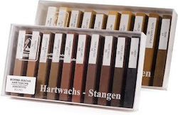 Borma Wachs 120014 Hartwachs Hartwachsstift schmelzfähig 20g Nr.14 Rustikale Walnuss Borma Wachs 120014 Hartwachs Hartwachsstift schmelzfähig 20g Nr.14 Rustikale Walnuss