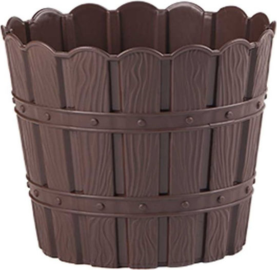 Violet House Pot Plastic Beige