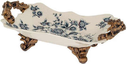 Iliadis Декоративен Таван Полирезин Floral Овални 38x23x11см 1бр