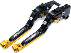 Innovaciones MS Set Manete Frână/Ambreiaj Motocicletă Manete de motocicletă Manete de motocicletă ajustabile pentru Kymco AK550 2017-2023 Negre XX-1550-GOLX Innovaciones MS Set Manete Frână/Ambreiaj Motocicletă Manete de motocicletă Manete de motocicletă ajustabile pentru Kymco AK550 2017-2023 Negre XX-1550-GOLX