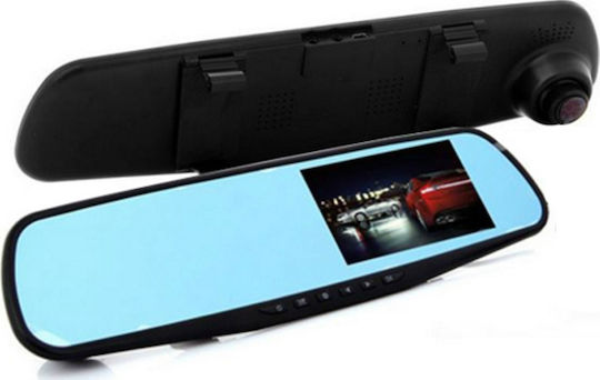 Mirror Car DVR, 2.7" Display with Clip