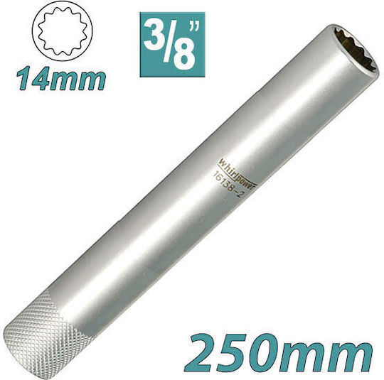Cheie pentru bujii Whirlpower 16138-2-250 3/8" 14x250mm