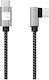 Techly Braided USB 2.0 Cable USB-C male - USB-C PD Ασημί 0.5m ICOC MU2CC9-005-AL