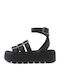 Sandale Casual Damă Anatomicne Negru