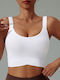 Women's Sports Bra without Padding White
