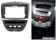 CARAV Industries Inc. Πρόσοψη 2 Din Συμβατή με Οθόνη 10" για Citroen C1 Corvette C1 Toyota Aygo 2005-2014