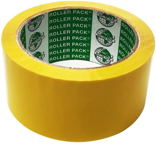 Roller Pack Silent Packaging Film 48mm x 60m Yellow