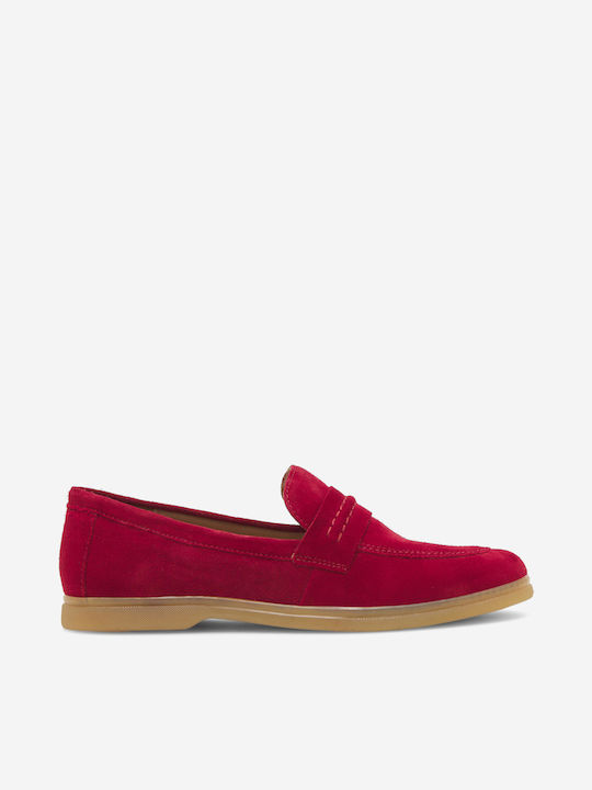 Lasocki Women's Loafers in Red Color
