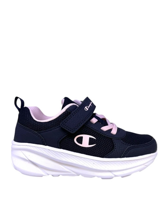 Champion Kids Sneakers with Scratch Blue