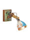 vidaXL Industrial Lamp Wall with Socket E27 Multicolour 14cm