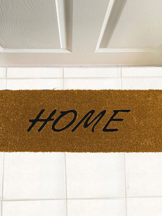 San Lorentzo Entrance Mat made of Coir with Anti-slip Backing 25x75cm