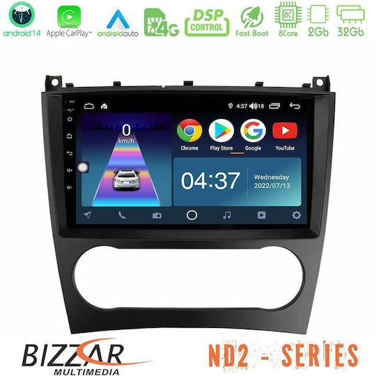 Bizzar Автомобилна Аудио Система (Блутут/USB/WiFi/GPS/Apple-Carplay/Android-Auto) с Тъчскрийн 9"