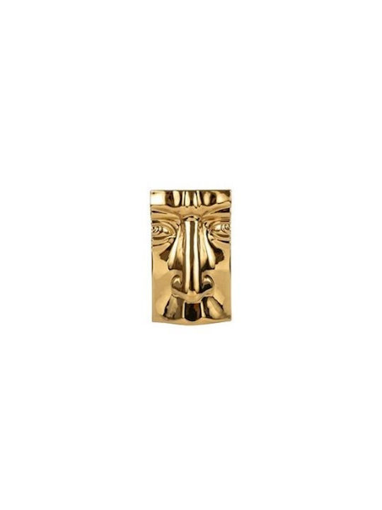 Zen Collection Decorative Vase Gold 14x11.5x23cm