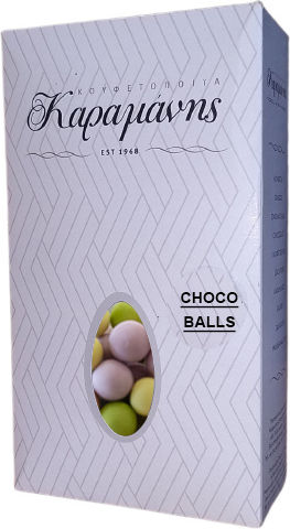 Karamanis Choco in Form von Rund mit Geschmack von Schokolade Mehrfarbig 250gr