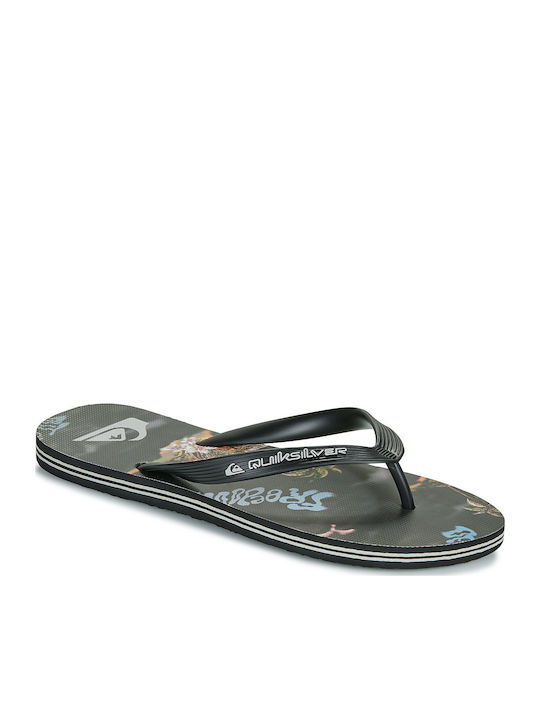 Quiksilver Molokai Art Men's Flip Flops Black