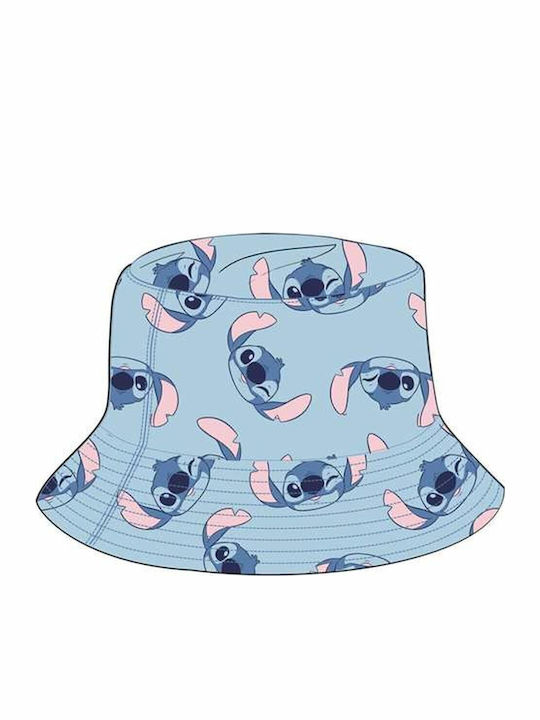 Cerda Παιδικό Καπέλο Bucket Υφασμάτινο Stitch Μπλε