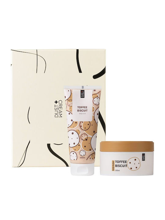 Dust+Cream Toffee Biscuit Σετ Περιποίησης για Ενυδάτωση 2τμχ