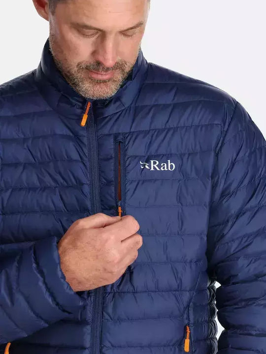 Rab Microlight Χειμωνιάτικο Μπουφάν Tempest Blue