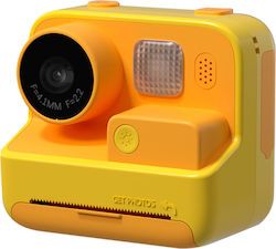 Picocici K27 Παιδική 26MP Full HD (1080p) με Θερμική Εκτύπωση Κίτρινη
