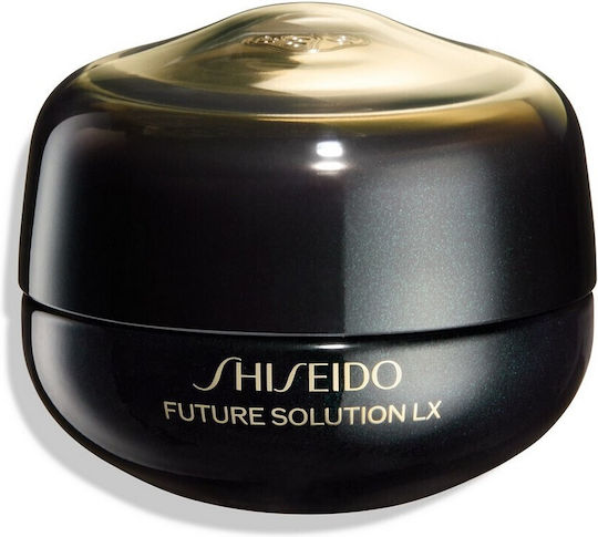 Shiseido Future Solution LX Κρέμα Ματιών & Χειλιών για Ανάπλαση , Αντιγήρανση , Μαύροι Κύκλοι & Ενυδάτωση 17ml