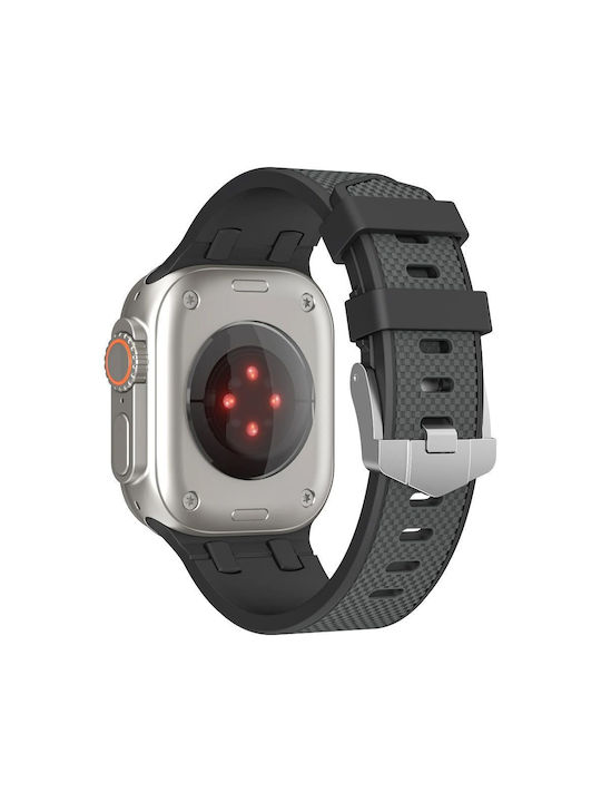 Wiwu Wi-wb015 Kylin Λουράκι Σιλικόνης Μαύρο (Apple Watch 42/44/45/49mm, WiWU)