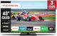 Thomson Smart Television 43" 4K UHD QLED 43QG7C14 HDR (2024)