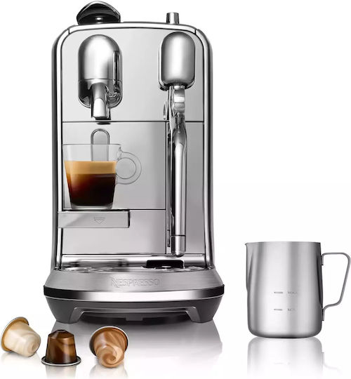 Sage Creatista Plus Καφετιέρα για Κάψουλες Nespresso Πίεσης 15bar Γκρι
