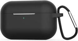 Yesplus Θήκη Σιλικόνης σε Μαύρο χρώμα για Apple AirPods Pro 2