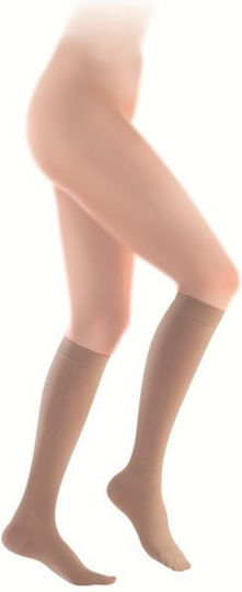 Sigvaris Long Κάλτσες Κάτω Γόνατος 18-21 mmHg Μπεζ